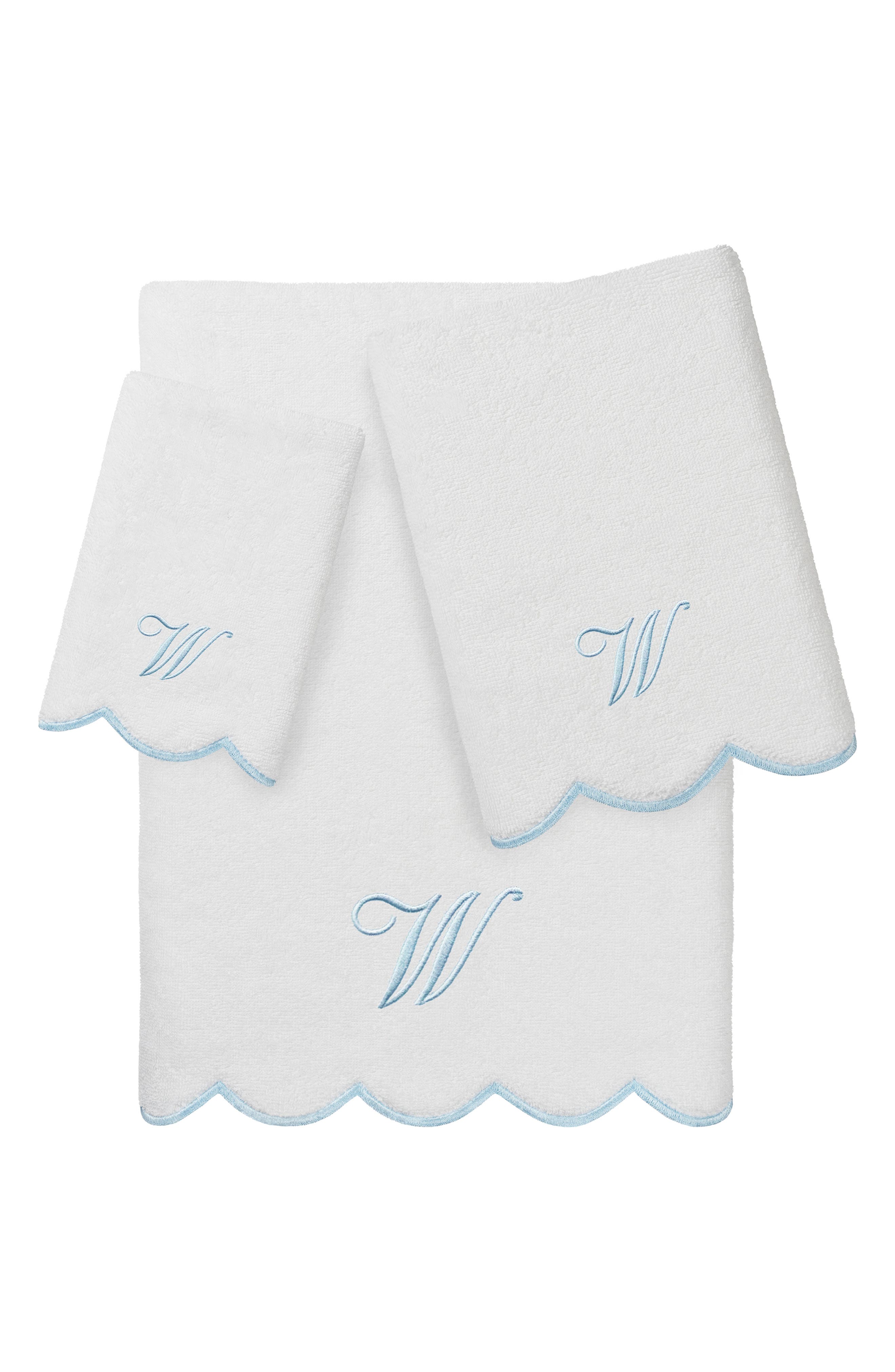 WHITE/ BLUE W