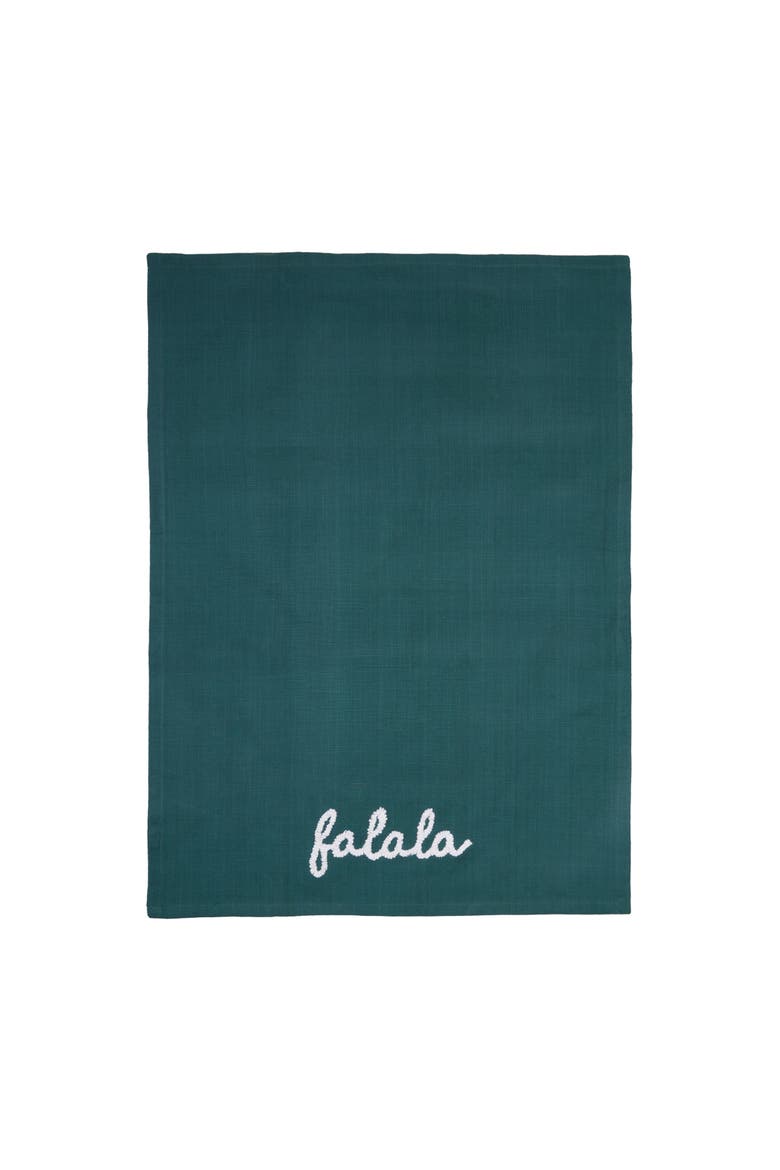 A Christmas Holiday Tufted Solid Towel Collection, Alternate, color, Green