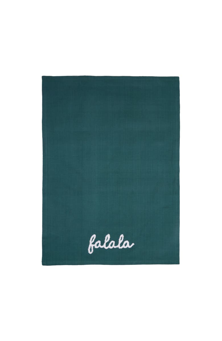 carol & frank A Christmas Holiday Tufted Solid Towel Collection, Alternate, color, Green