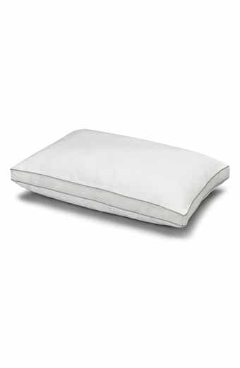 Memory Fiber Pillow Cotton Luxurious Mesh Gusseted All Sleeper Standard Pillow - 18.5"x24.5"