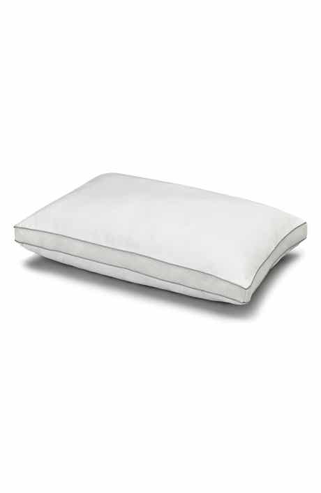 Memory Fiber Pillow Cotton Luxurious Mesh Gusseted All Sleeper Standard Pillow - 18.5"x24.5"