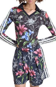 adidas x FARM Rio Floral Long Sleeve Bodysuit
