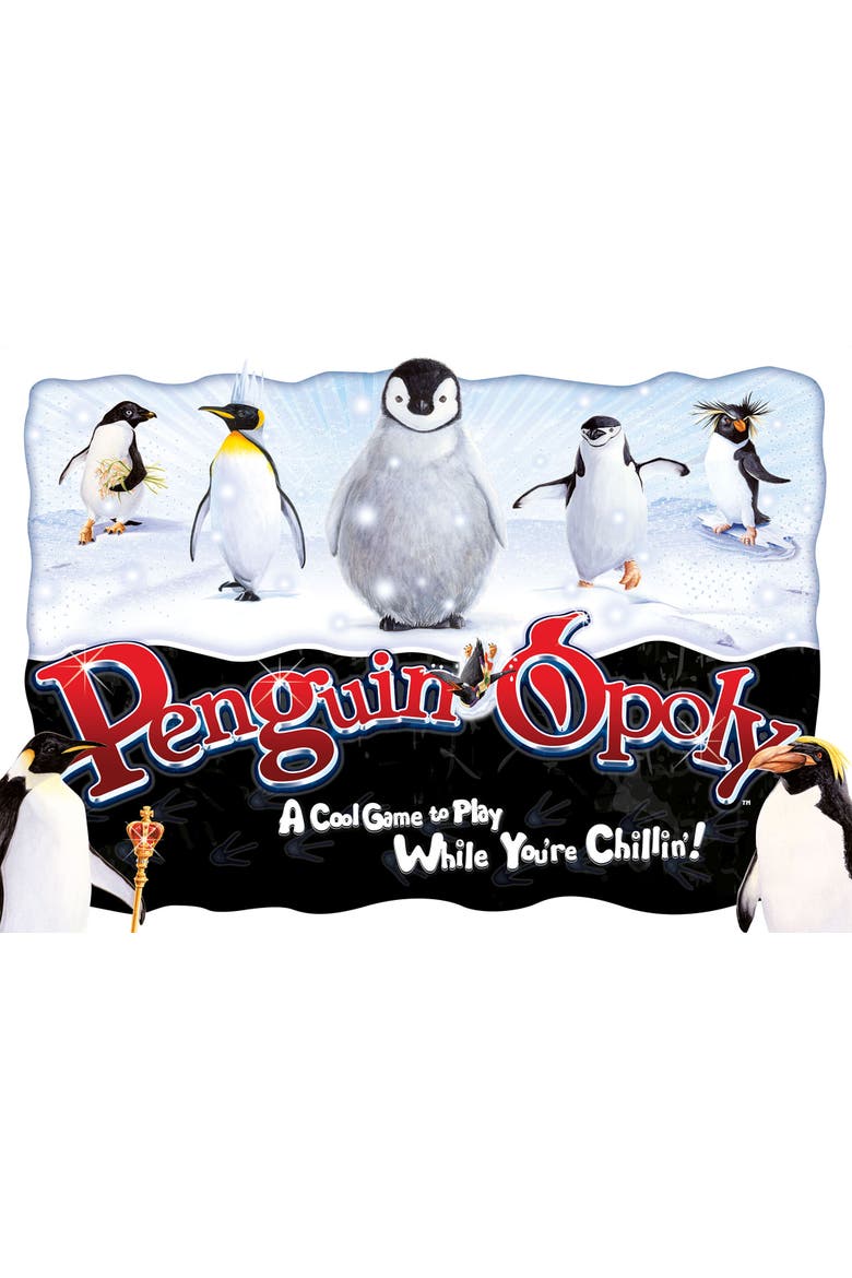 Penguinopoly Monopoly Board Game, Alternate, color, Multicolored