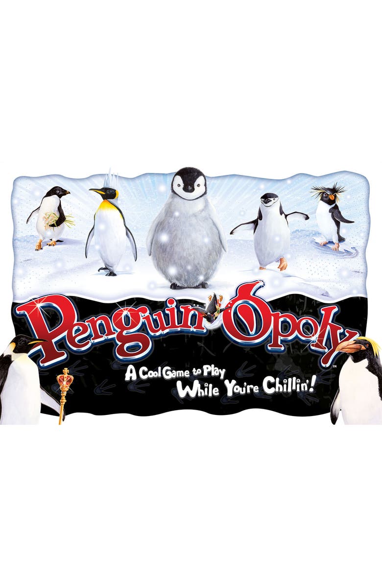 Late for the Sky Penguinopoly Monopoly Board Game, Alternate, color, Multicolored
