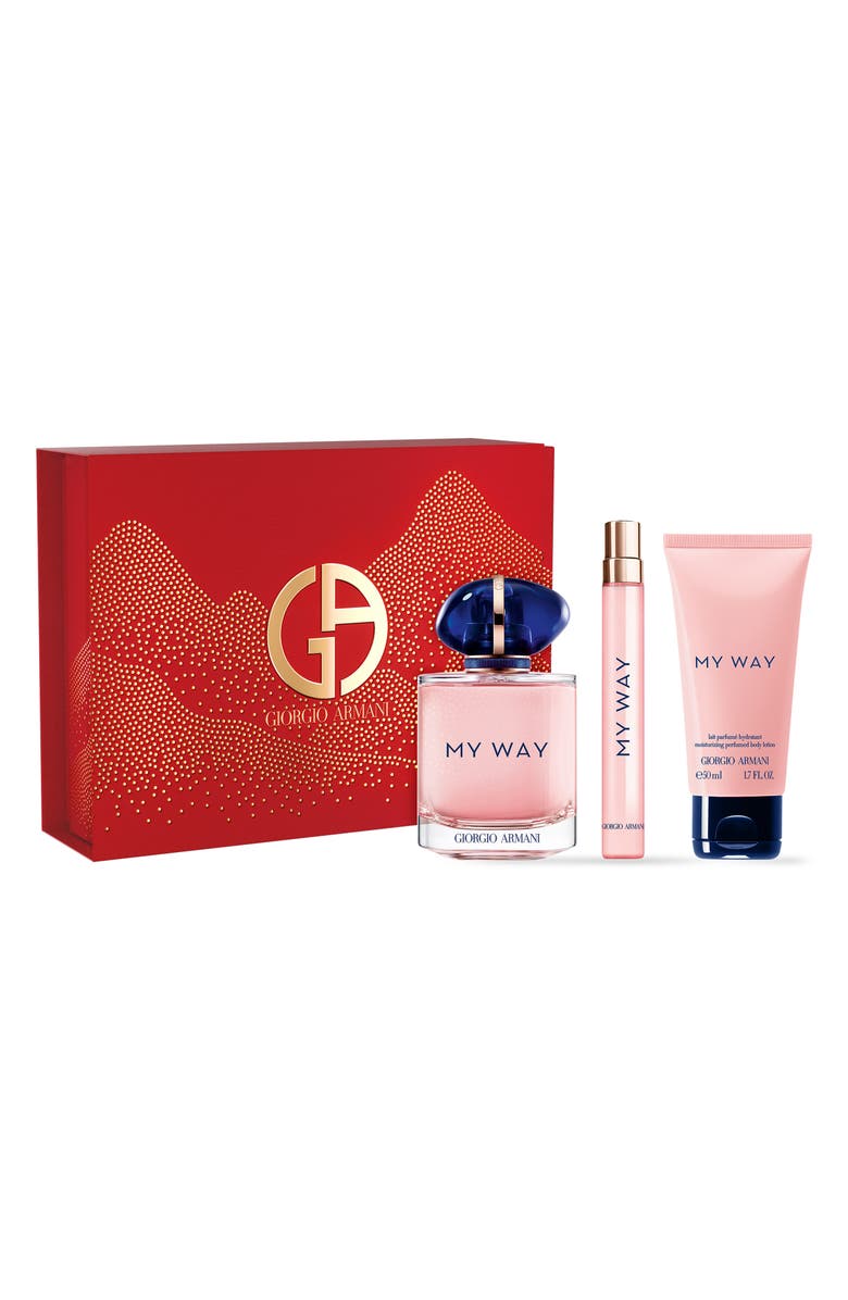 ARMANI beauty My Way Eau de Parfum Fragrance Set (Limited Edition) $213 Value, Main, color,