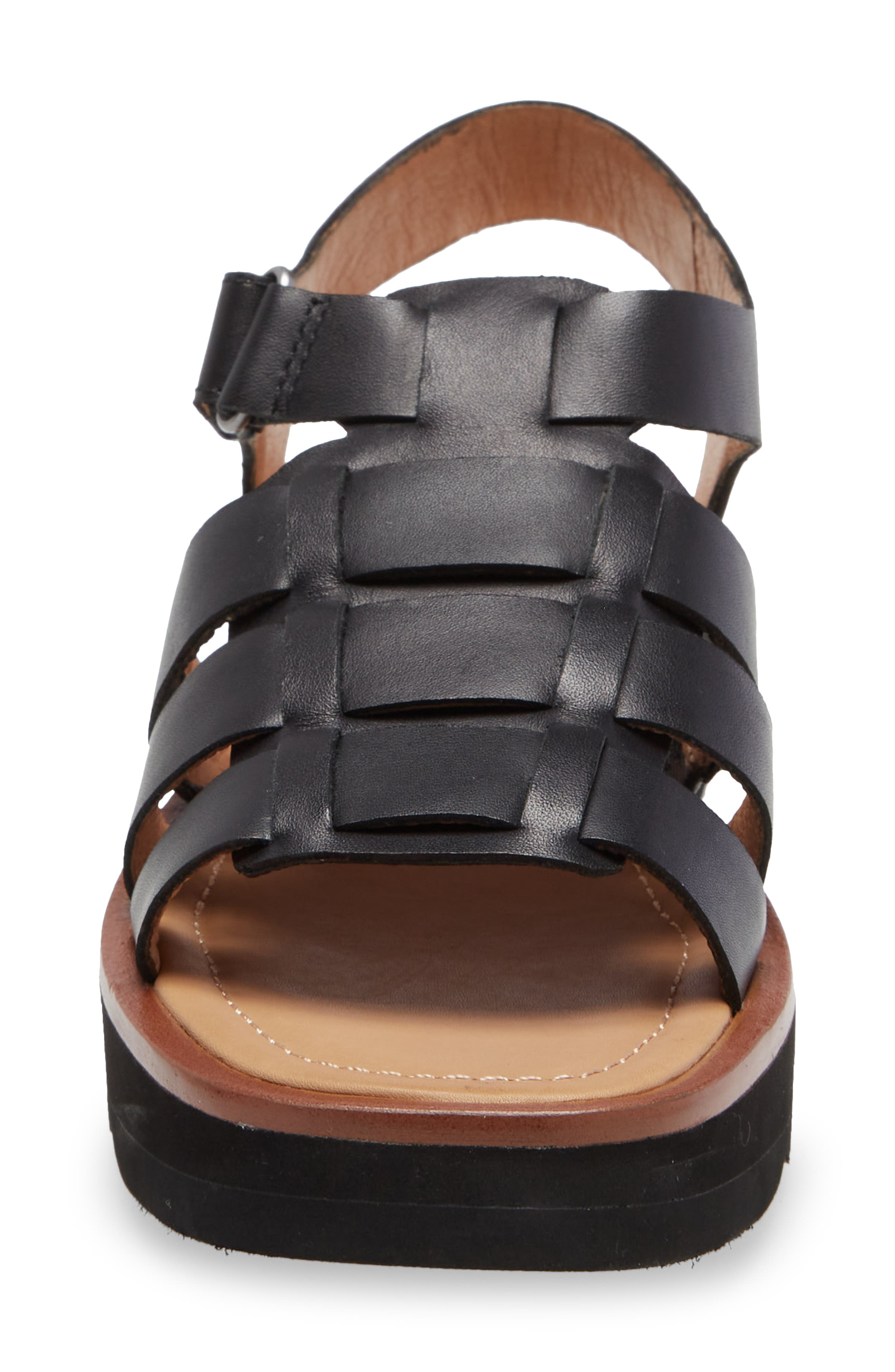 Madewell The Fisherman Flatform Sandal, Alternate, color, 