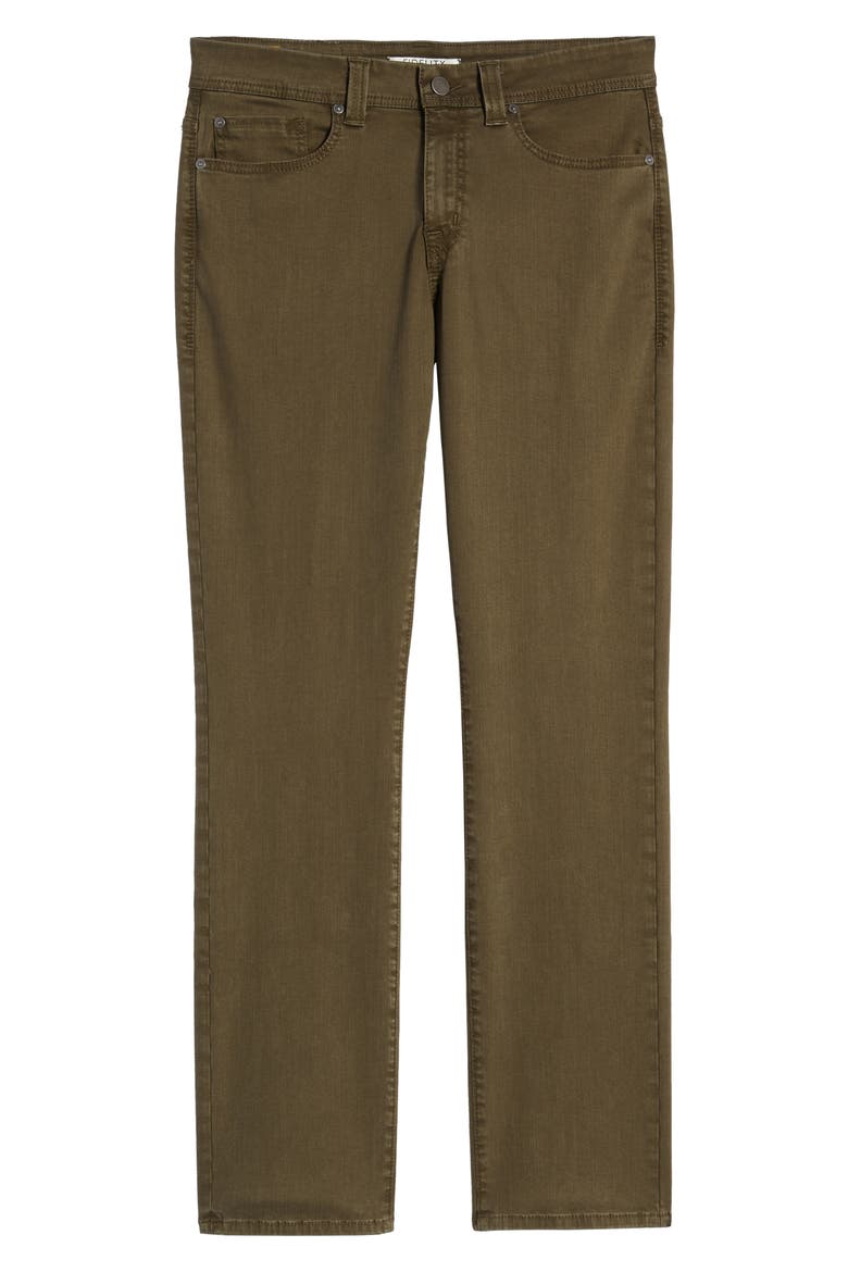 Jimmy Slim Straight Leg Jeans, Alternate, color, ARMY