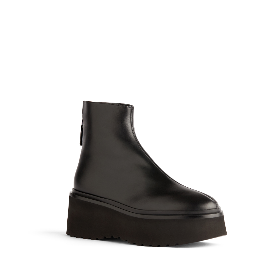 Neil J. Rodgers Zoe Platform Boot, Alternate, color, Black Calf