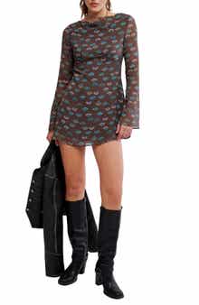 Jolie Printed Minidress