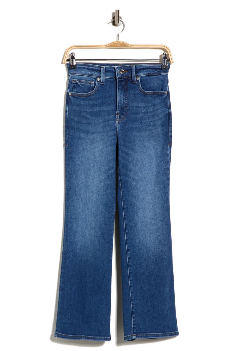 Good Legs Crop Mini Bootcut Jeans, Main, color, BLUE ASTRA