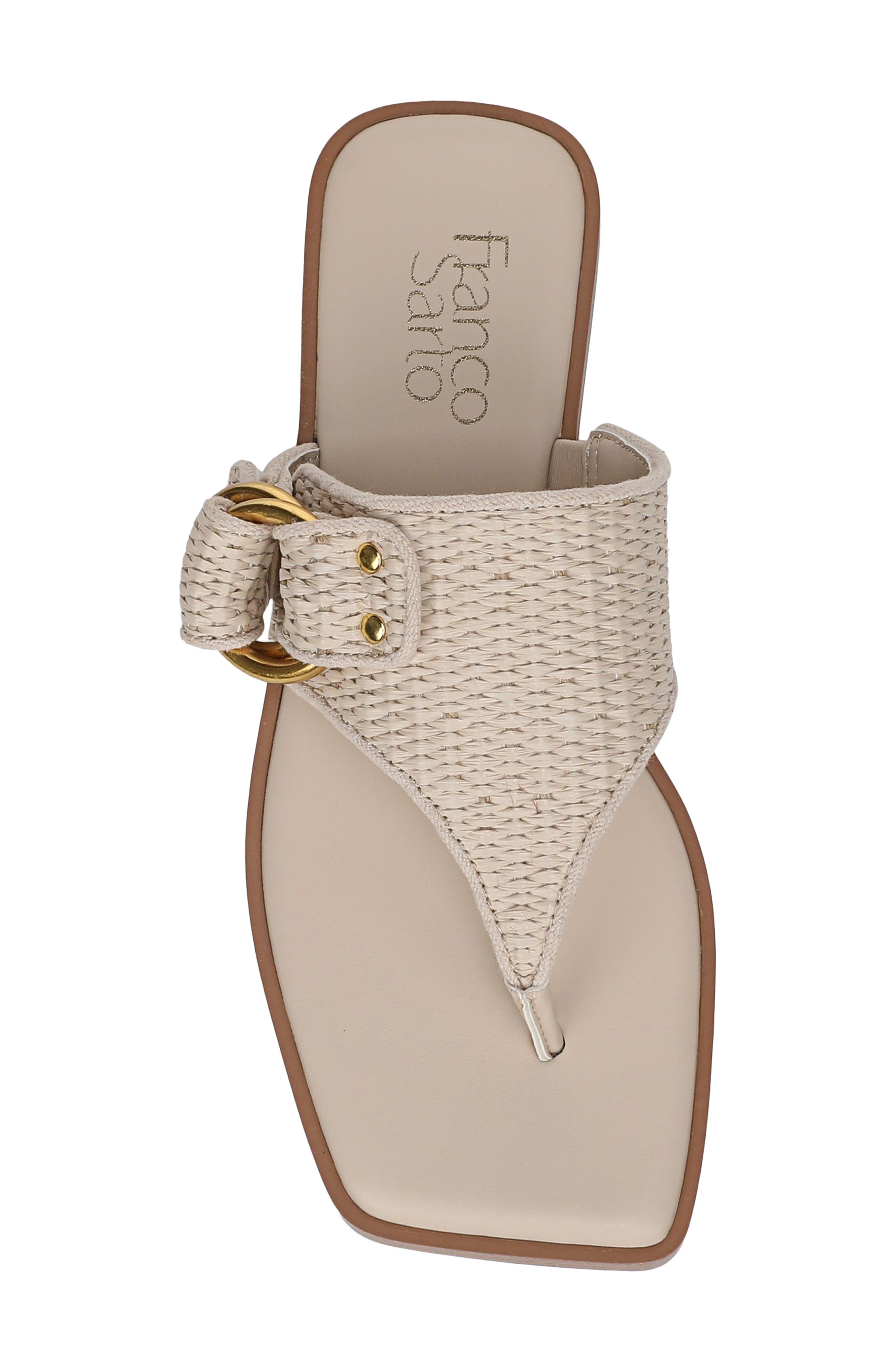 Mavie Flip Flop, Alternate, color, LINEN WHITE
