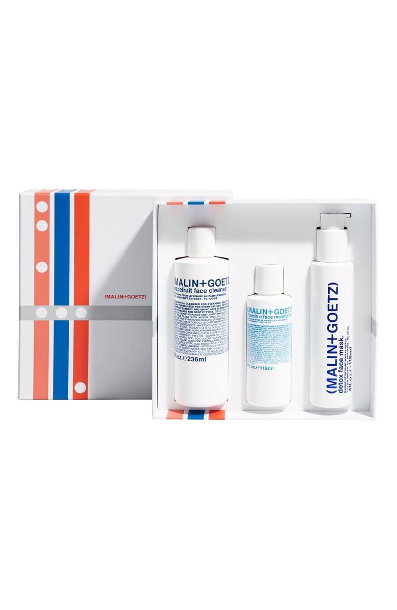 MALIN+GOETZ Saving Face Skin Care Set, Main, color,
