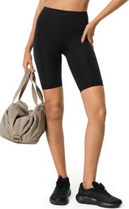Lilysilk Women's Silk Contour Second Skin Biker Shorts