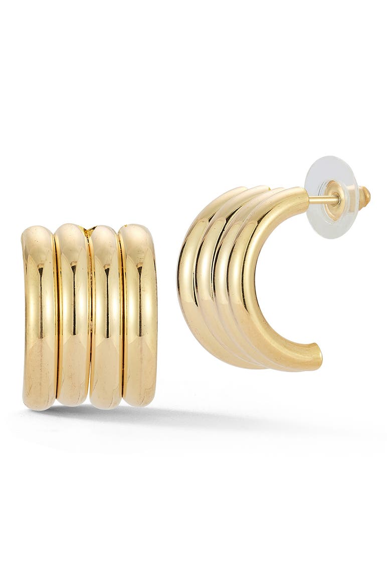 Hoop Earrings, Main, color, GOLD