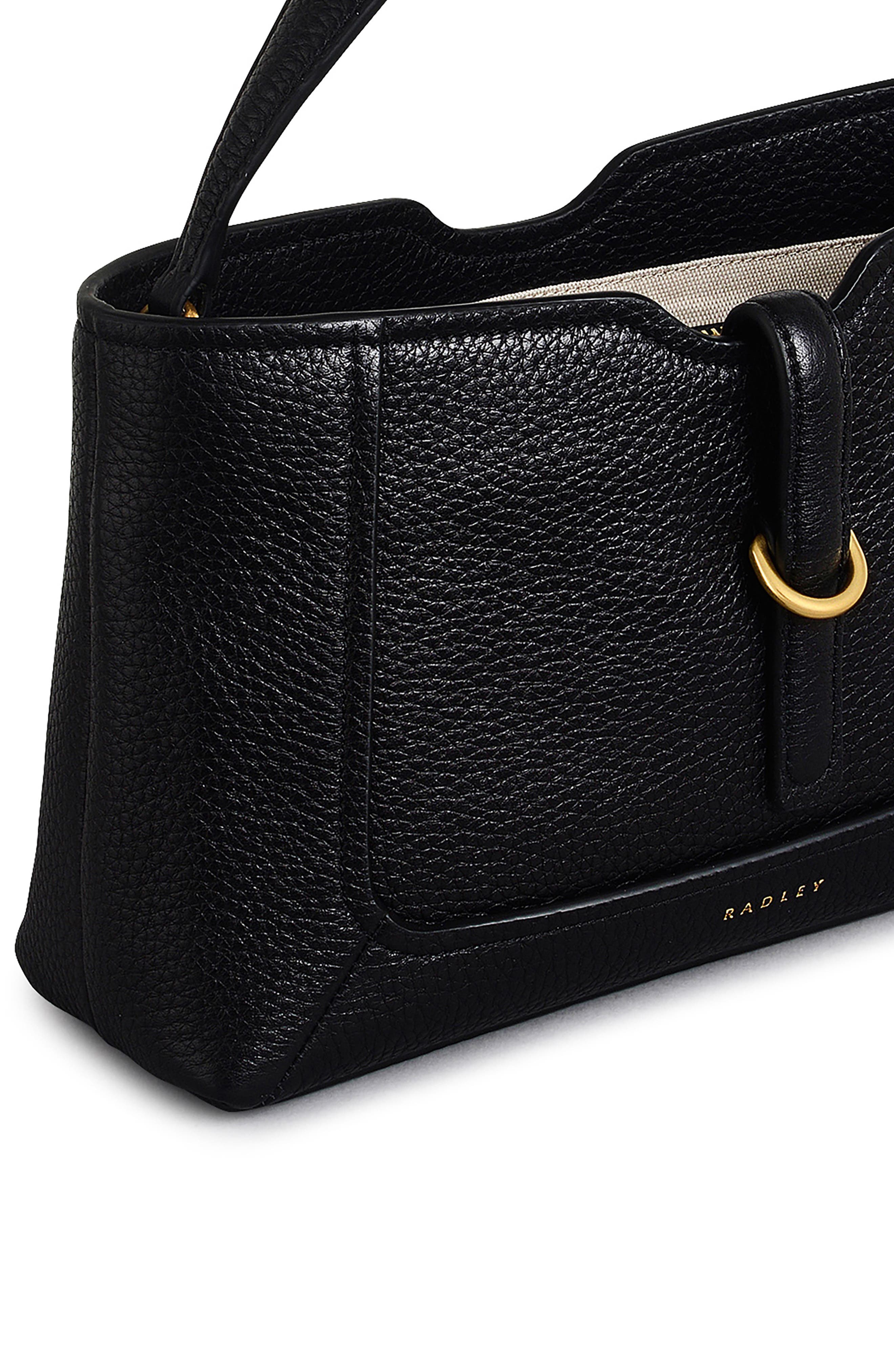 Radley Hazelbury Park Small Top Handle Bag, Alternate, color, Black