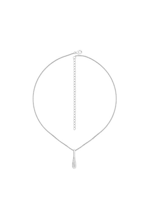 Skinny Drip Pendant Necklace