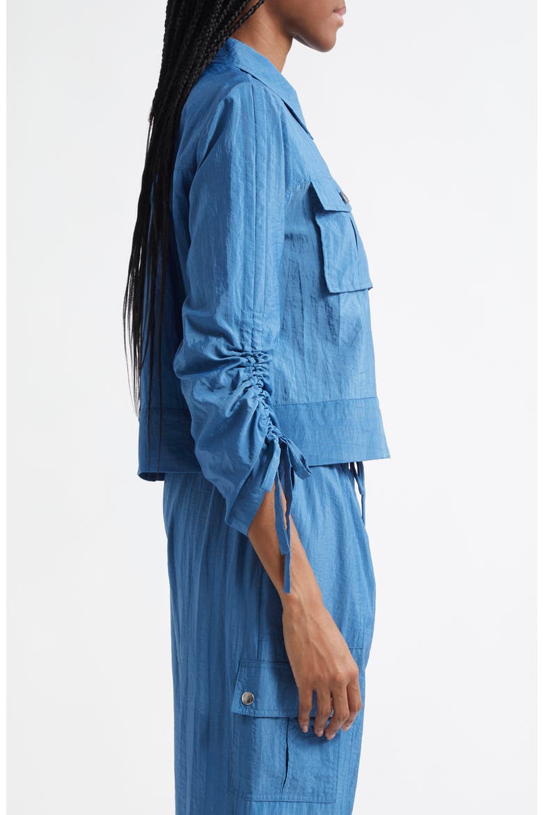 Dale Nylon Jacket, Alternate, color, BLUE CORN