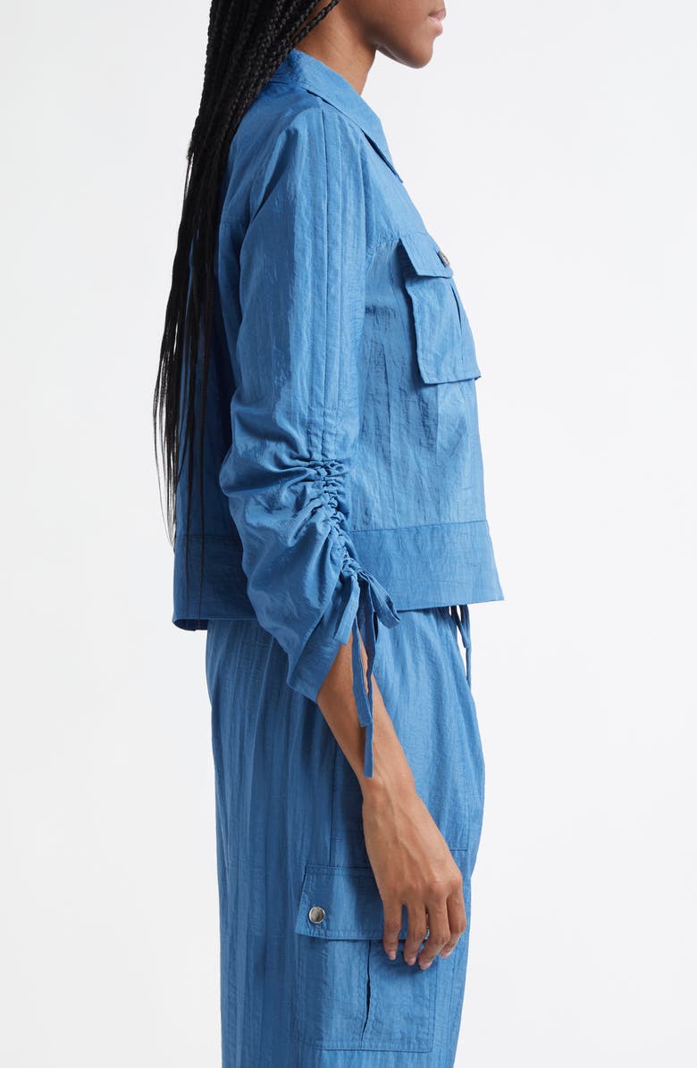 Cinq à Sept Dale Nylon Jacket, Alternate, color, Blue Corn