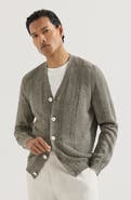 Brunello Cucinelli Linen and cotton cardigan
