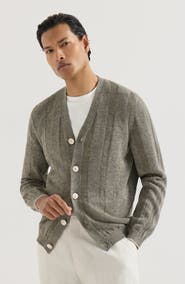 Brunello Cucinelli Linen and cotton cardigan