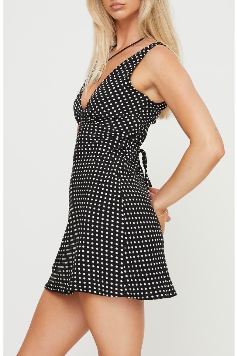 Nellie Minidress, Alternate, color, BLACK