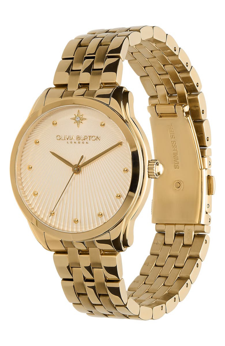 Olivia Burton Celestial Starlight Bracelet Watch, 36mm, Alternate, color, Gold