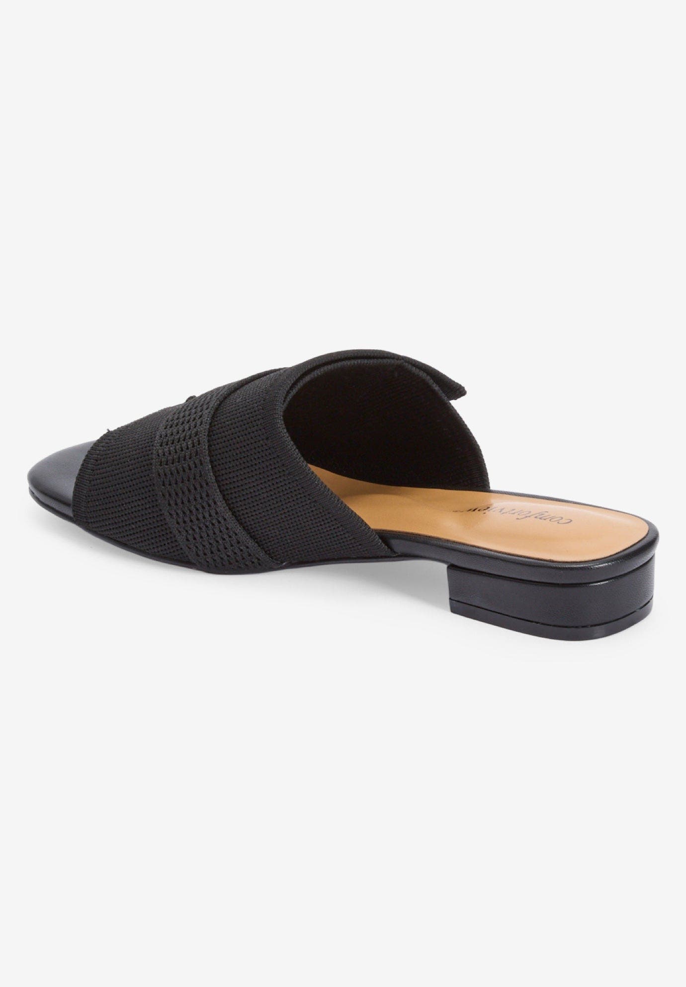 Comfortview The Holden Slip On Mule, Alternate, color, Black