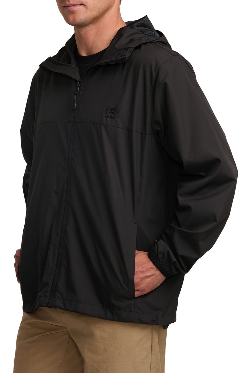 Billabong Transport Water Repellent Windbreaker, Alternate, color, 