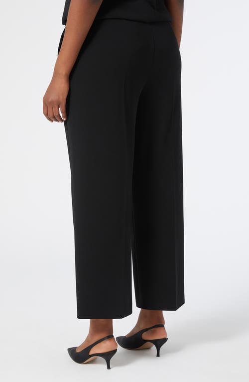 Shop Marina Rinaldi Caliga Ankle Straight Leg Pants In Black