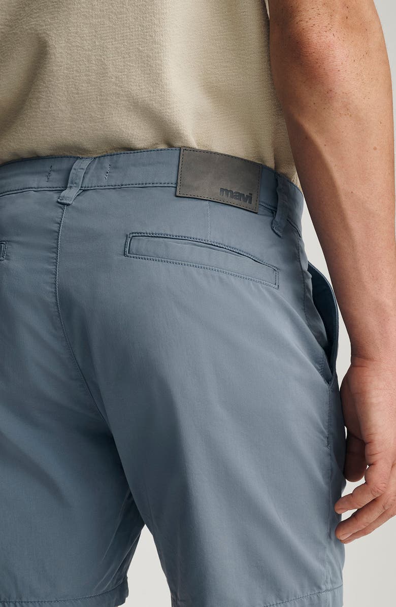 Mavi Jeans Nate City Smart Flat Front Stretch Twill Shorts, Alternate, color, 