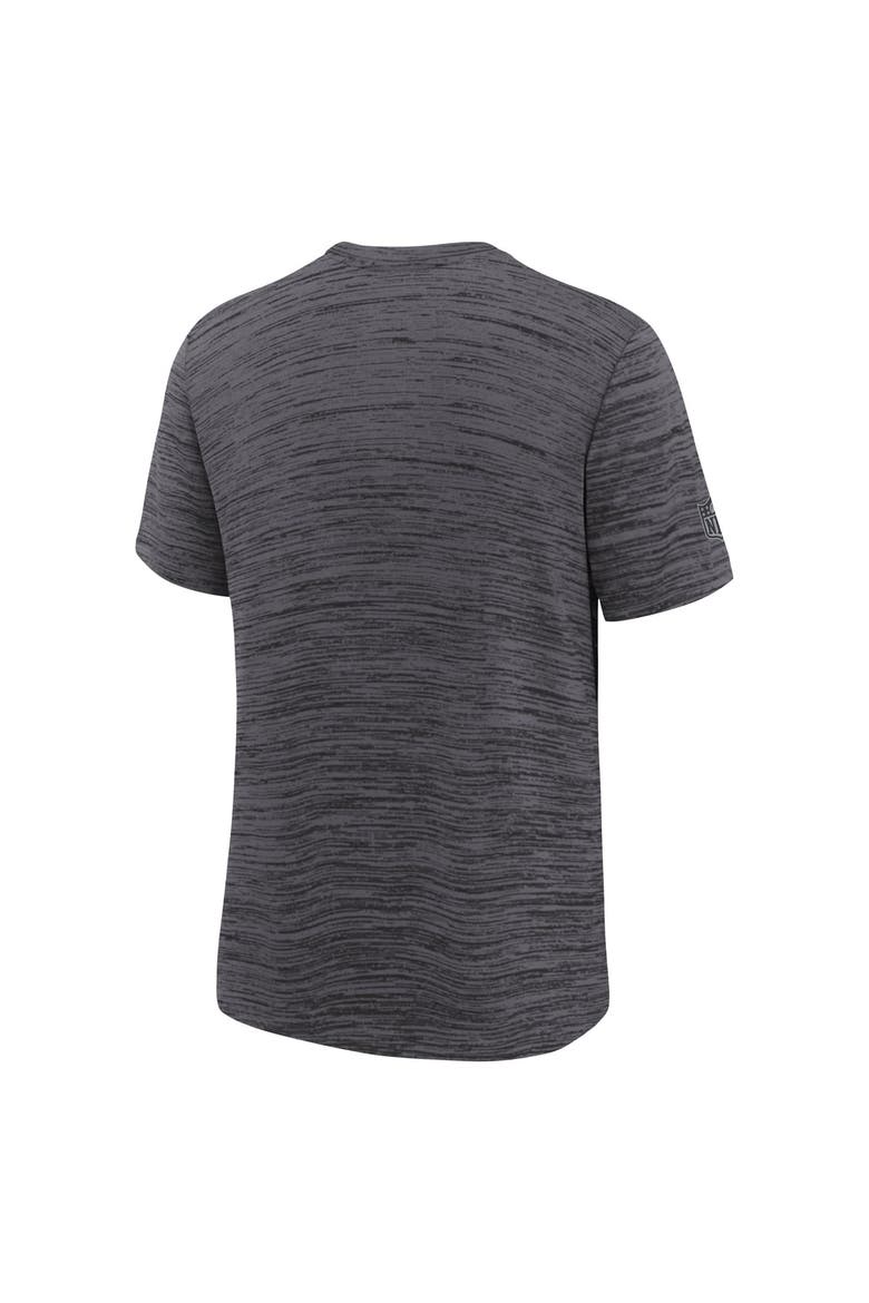 Youth Nike  Black Pittsburgh Steelers Sideline Velocity Dri-FIT T-Shirt, Alternate, color, Black