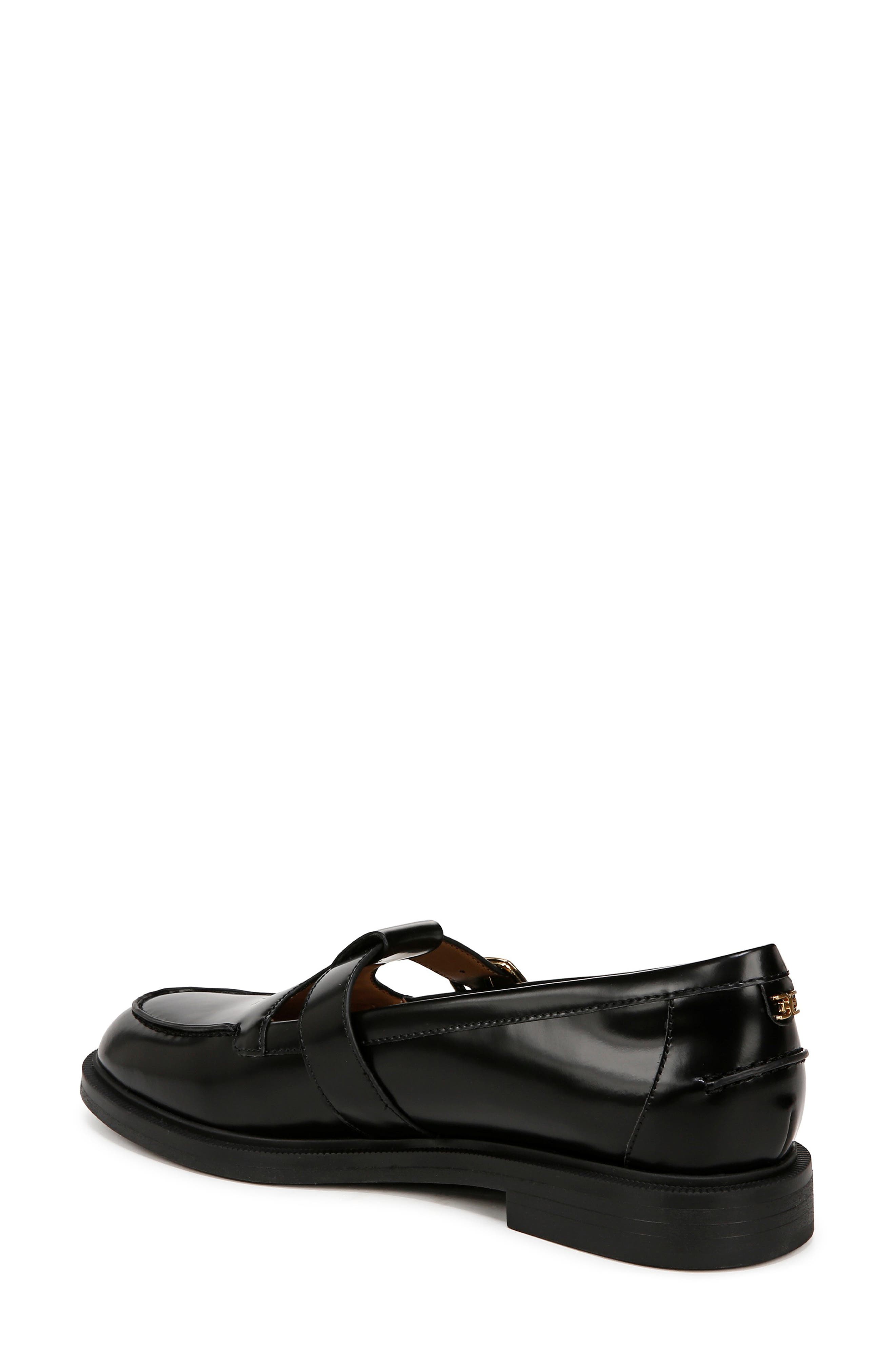 Sam Edelman Elaina T-Strap Flat, Alternate, color, Black