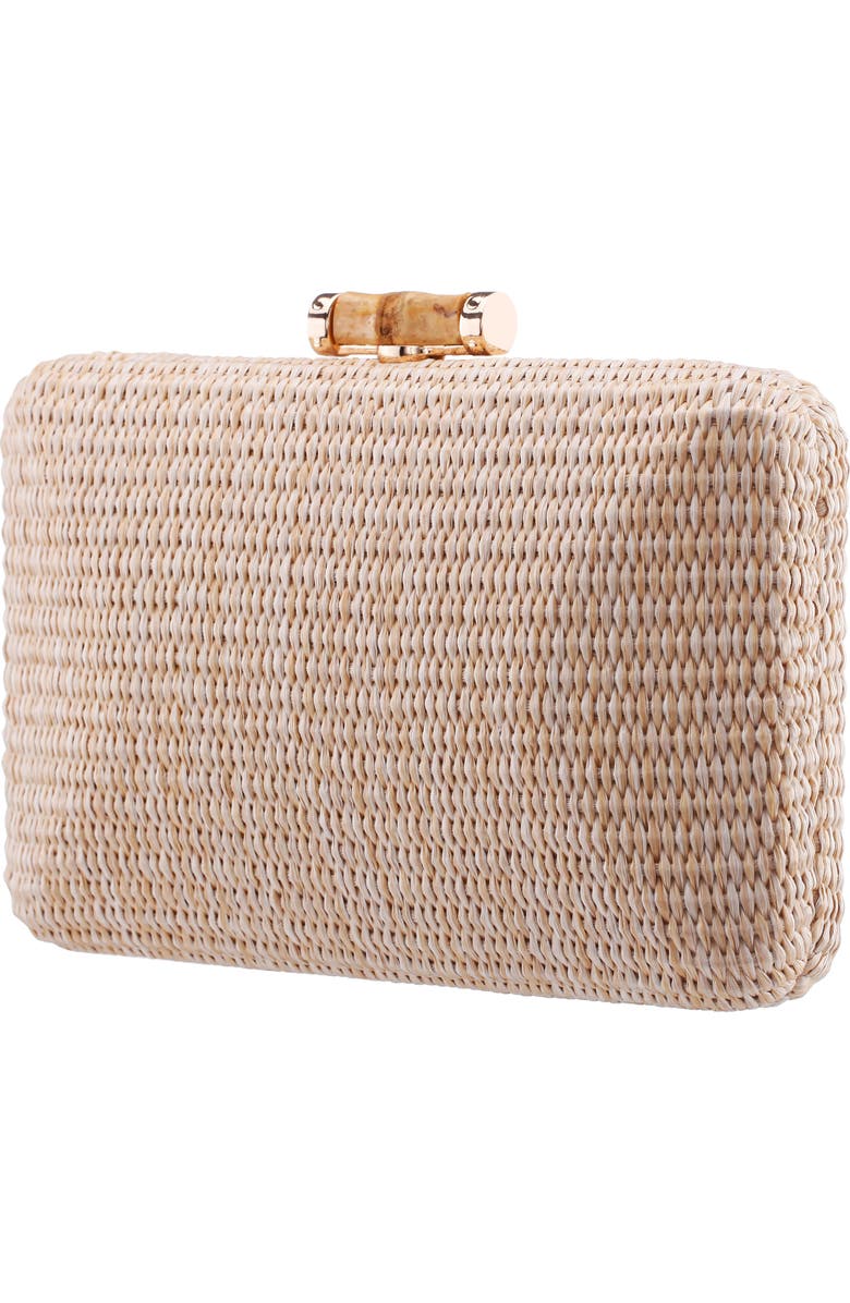 Nina Malia Frame Clutch, Alternate, color,