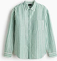 H&M Relaxed Fit Linen-blend Shirt