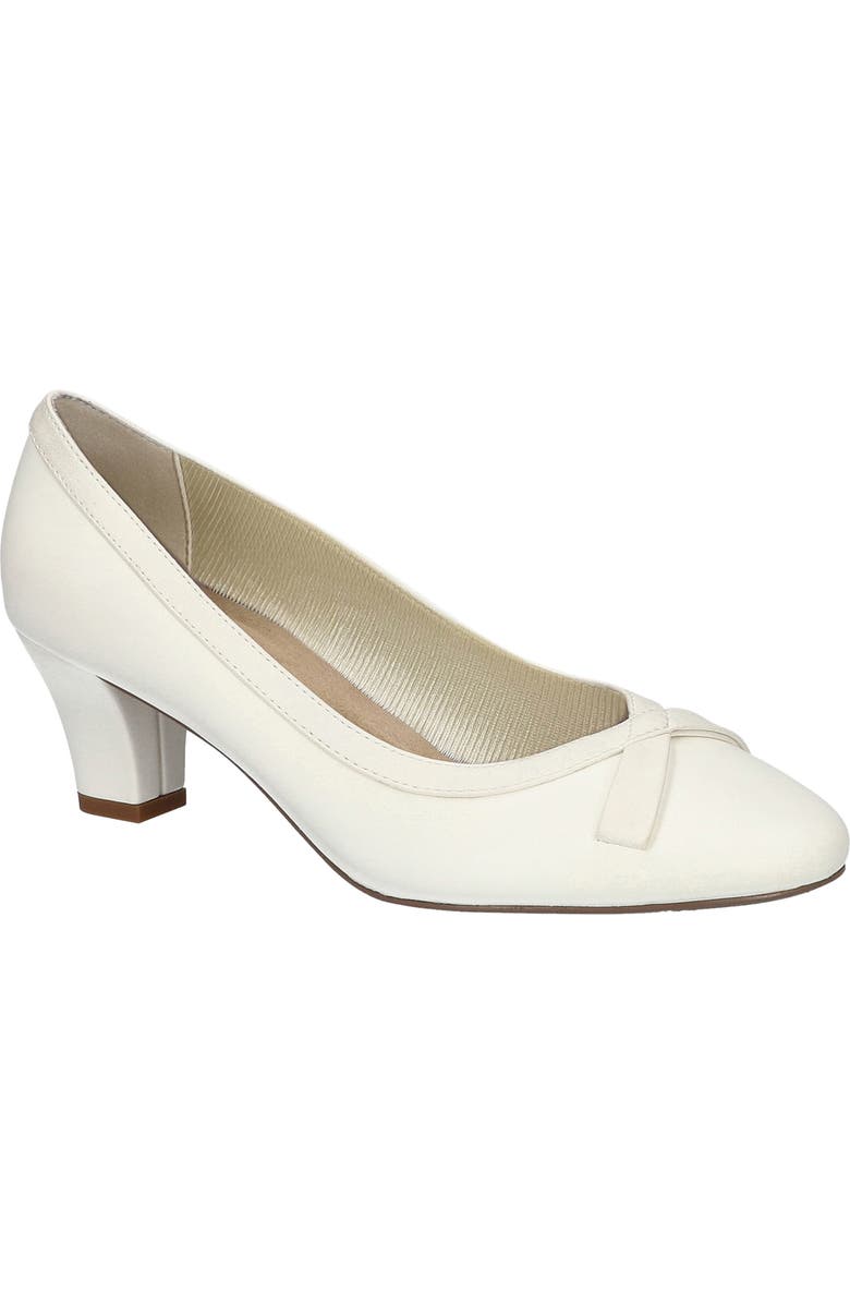 EASY STREET <p>Kata Pump (Women)</p>, Main, color, White-Pearlized