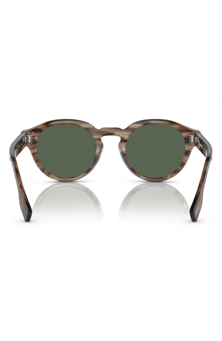 Burberry 50mm Phantos Sunglasses, Alternate, color, Green