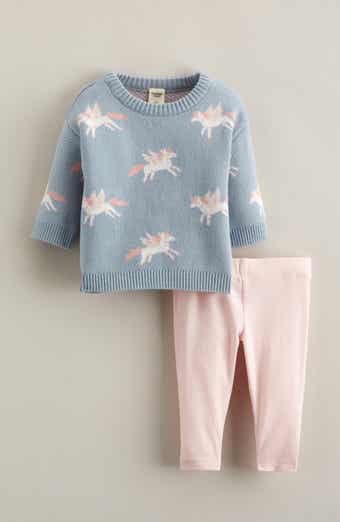 Jacquard Sweater & Pants Set