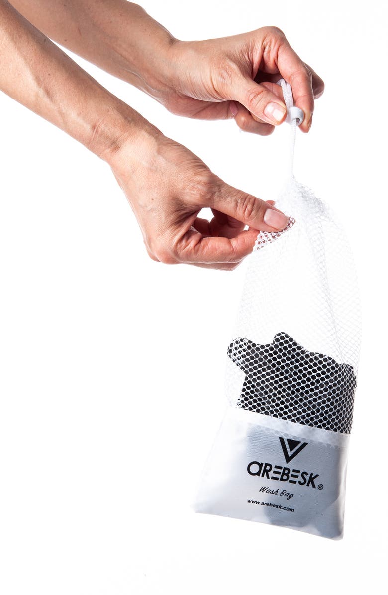 Arebesk Rhinestone Buckle No-Slip Socks, Alternate, color, Black