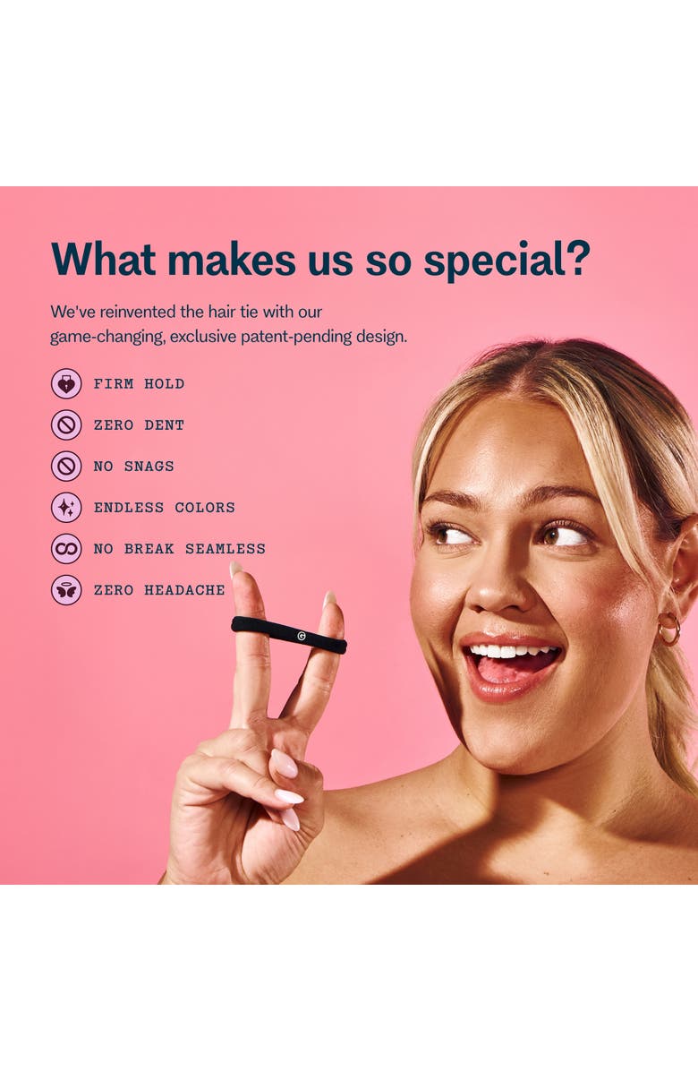 Gimme Beauty Fine Fit Hair Bands, Alternate, color, Beige