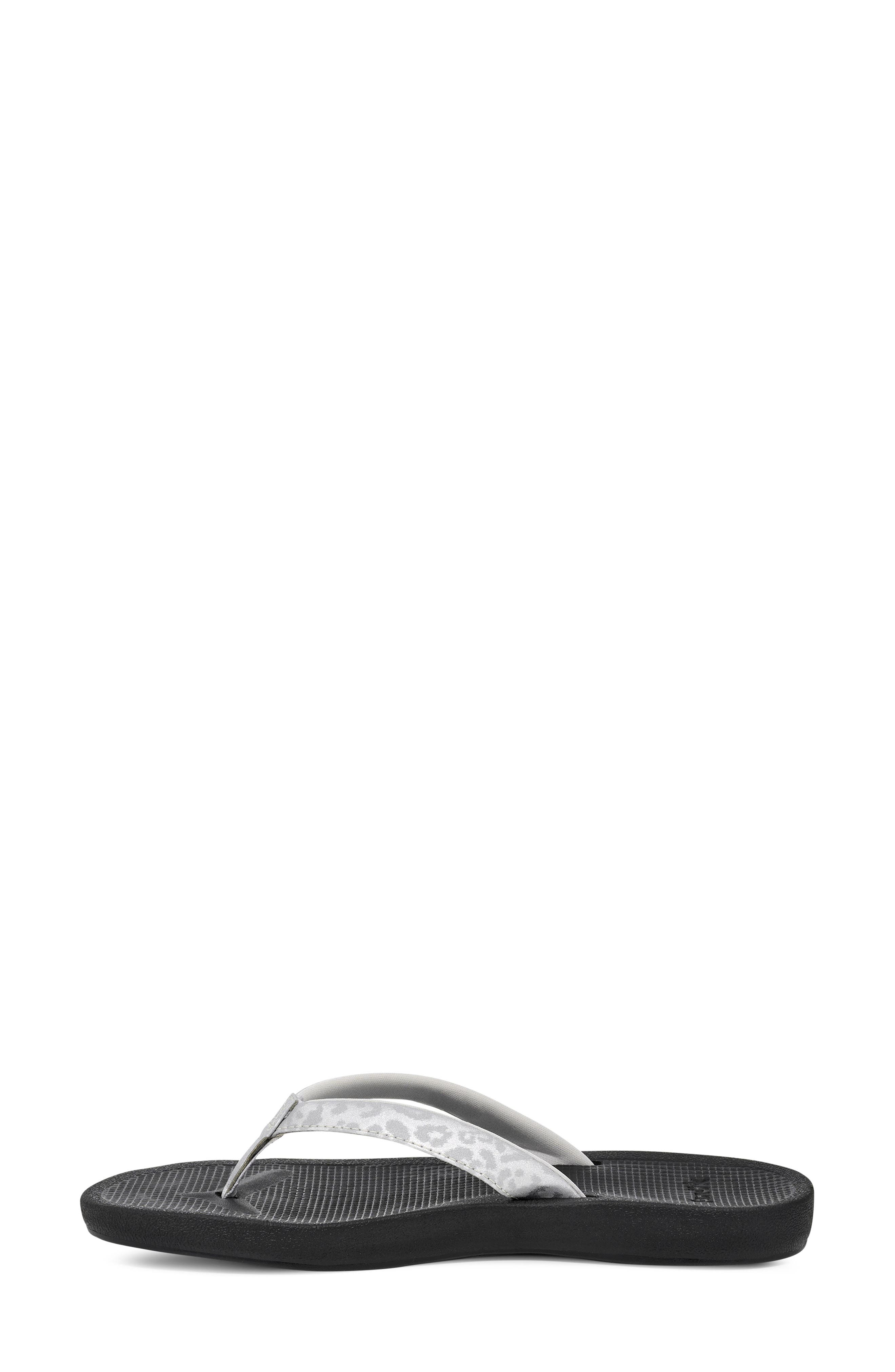 Sanuk Cosmic Shores Water Friendly Flip Flop, Alternate, color, Black