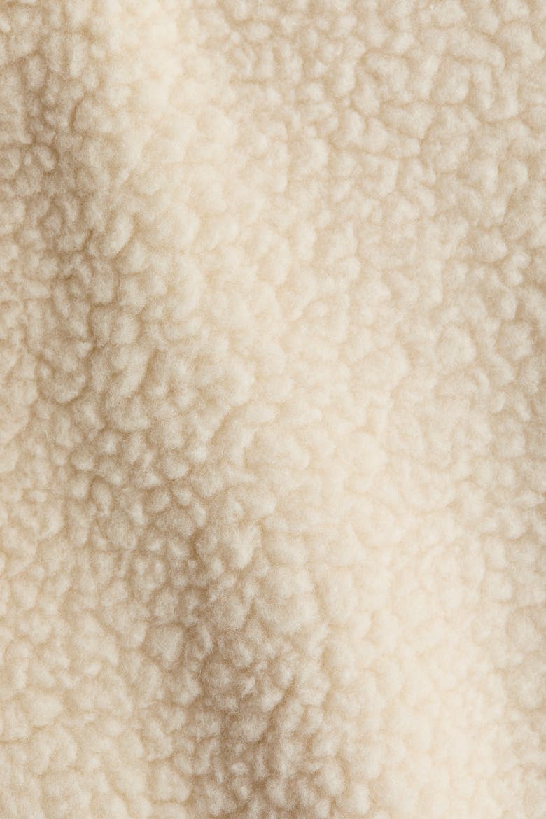 Teddy Jacket, Alternate, color, Light beige