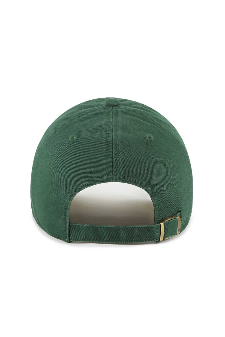 Women's '47  Hunter Green Milwaukee Bucks Confetti Undervisor Clean Up Adjustable Hat, Alternate, color, Hunter Green