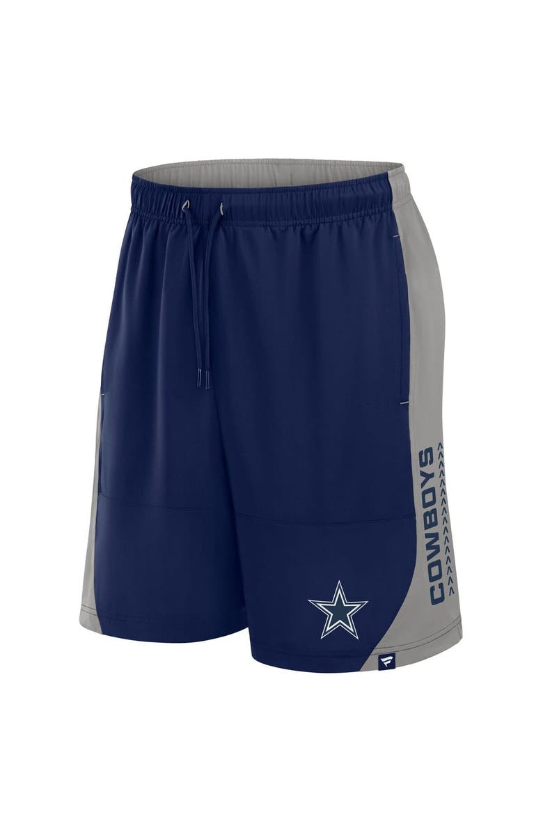 FANATICS Men's Fanatics Navy/Gray Dallas Cowboys No Defense Shorts, Alternate, color, Navy