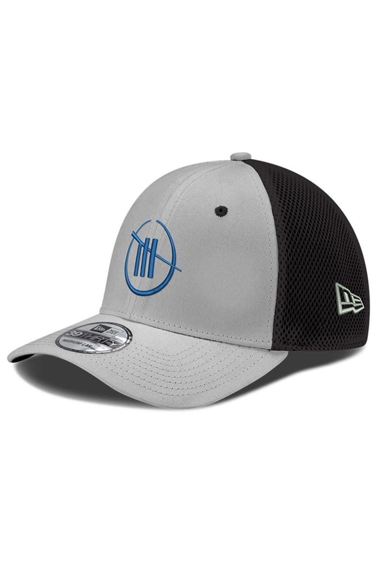 New Era Men's New Era Gray Daniel Suarez Trackhouse NEO 39THIRTY Flex Hat, Main, color, 