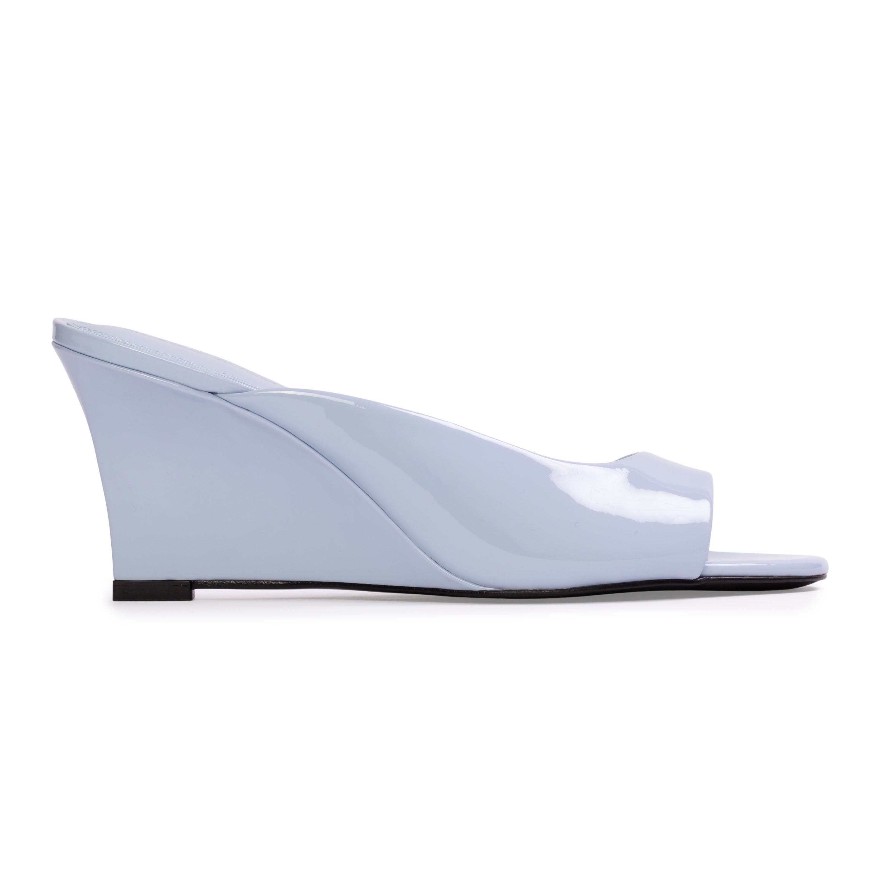 Sky Blue Patent Leather