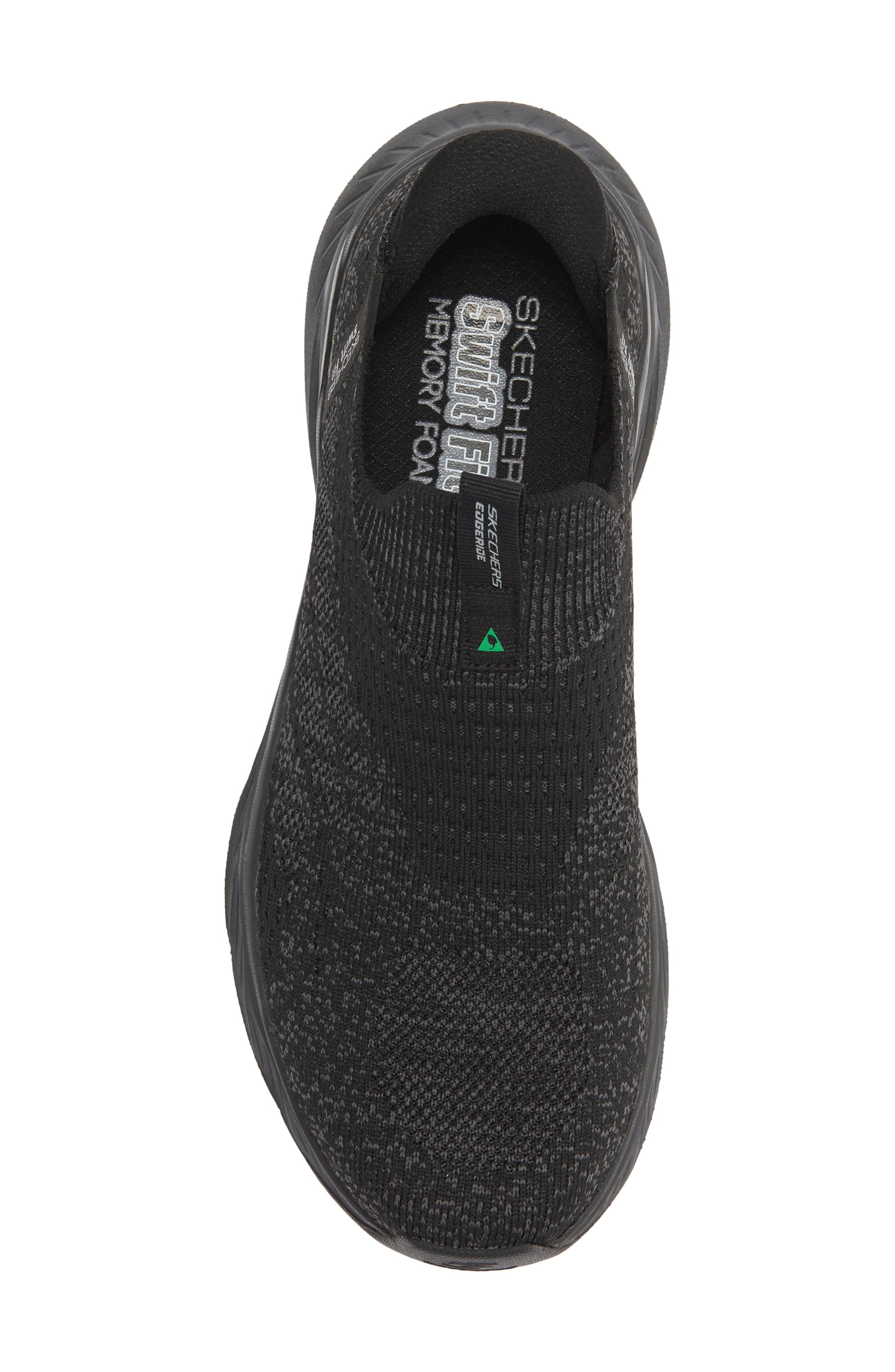 SKECHERS Hands Free Slip-ins<sup>®</sup>: Swift Fit Edgeridge Commisioner Slip-On Sneaker, Alternate, color, Black