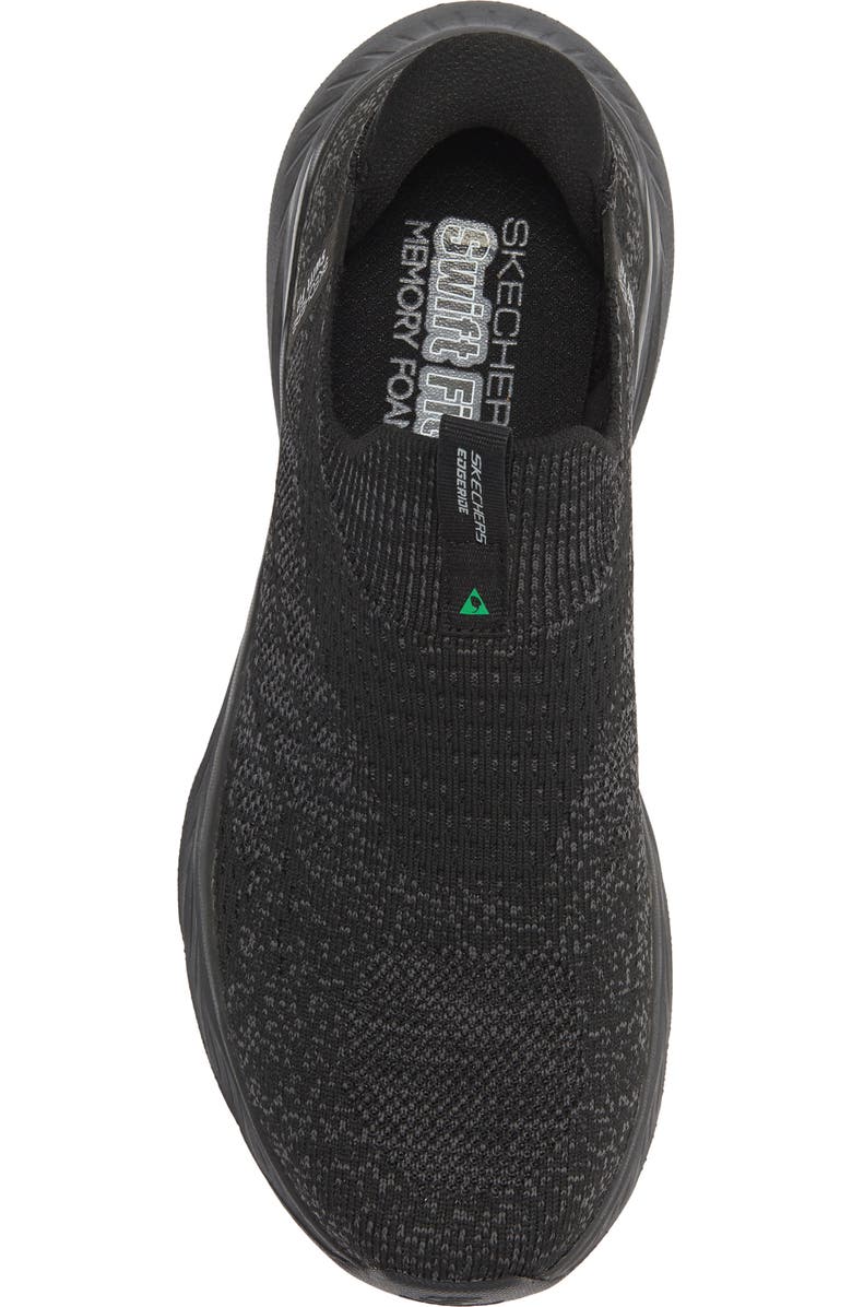 SKECHERS Hands Free Slip-ins<sup>®</sup>: Swift Fit Edgeridge Commisioner Slip-On Sneaker, Alternate, color, Black
