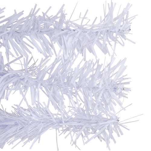 Northlight White Crystal Spruce Artificial Christmas Wreath In Purple