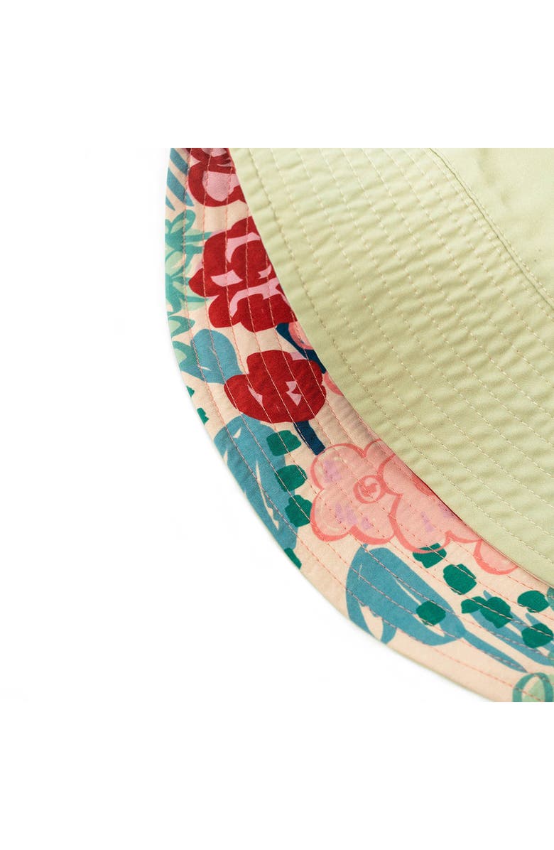 Lost Pattern "Garden Chic" Reversible Floral Bucket Hat, Alternate, color, Pink