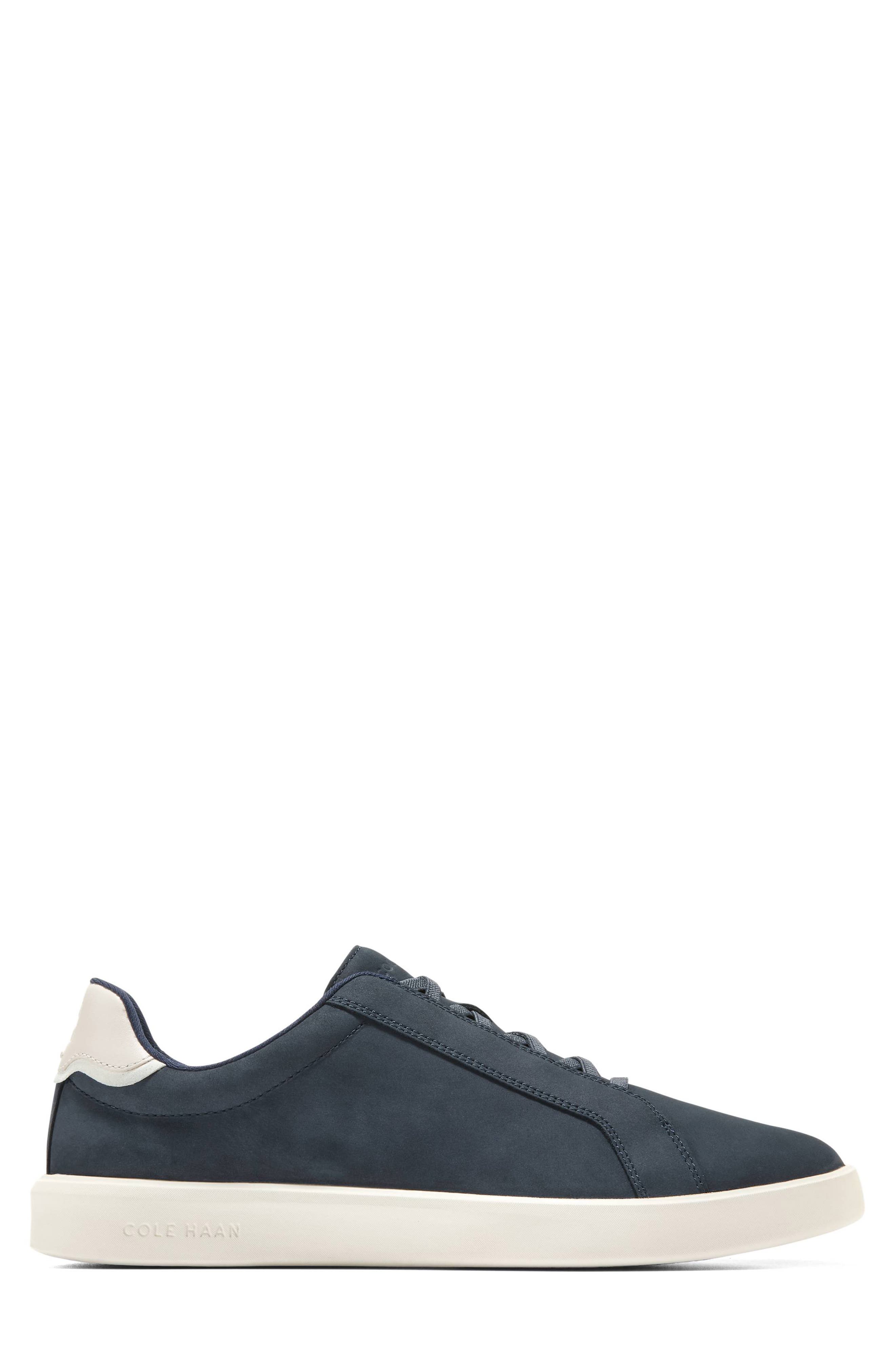 Grand Crosscourt LTT Slip-On Sneaker, Alternate, color, NAVY BLAZER NUBUCK / IVORY